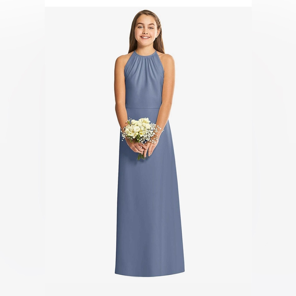 Dessy girl junior bridesmaid dress